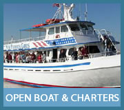 Open Boat and Group Charters